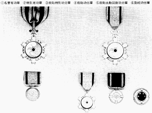 日本の勲章 日本軍 徽章 水難救済会 有功章 タイピン 実物（日本